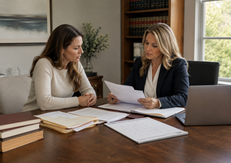 Alabama family reviewing elder abuse inheritance protections with an attorney