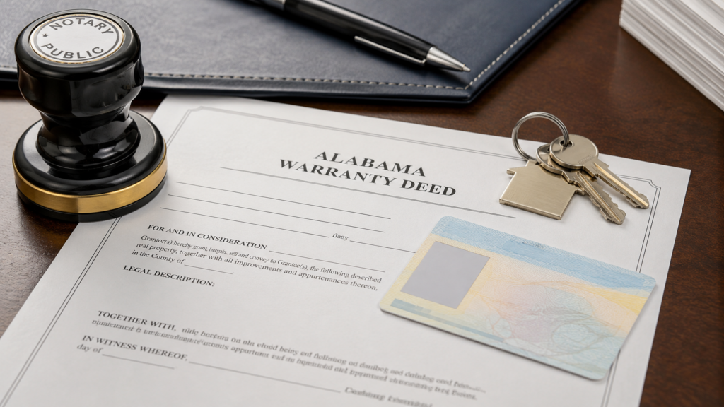 Legal documents and office essentials