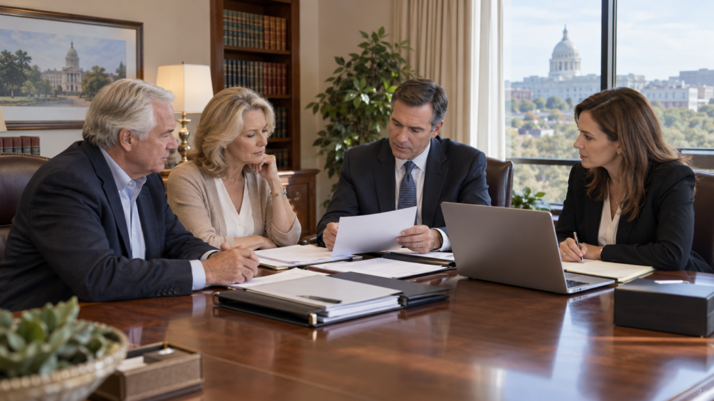 Alabama beneficiaries reviewing trust administration and distributions